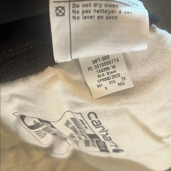 🖤Carhartt Black Relaxed-Fit Work Pants🖤 - Picture 8 of 15